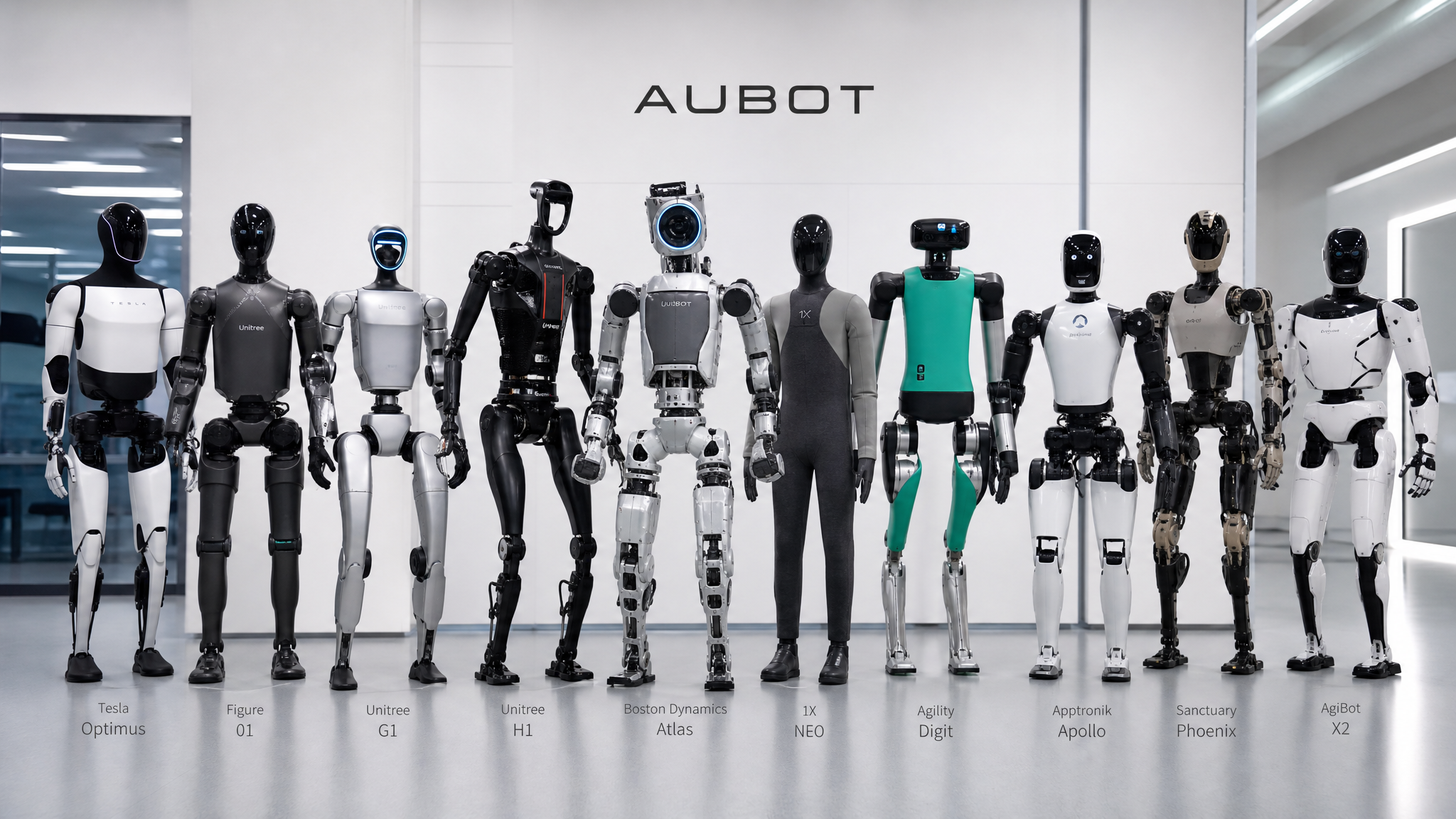 Alle humanoiden Roboter